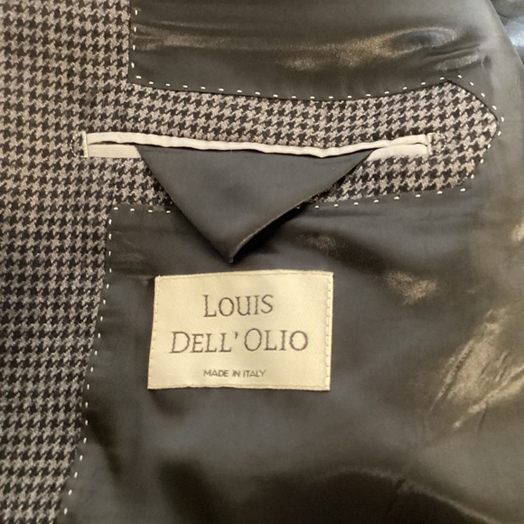 Louis Dell’Olio made in Italy Men’s Wool Sport Coat size 46R - Picture 8 of 12